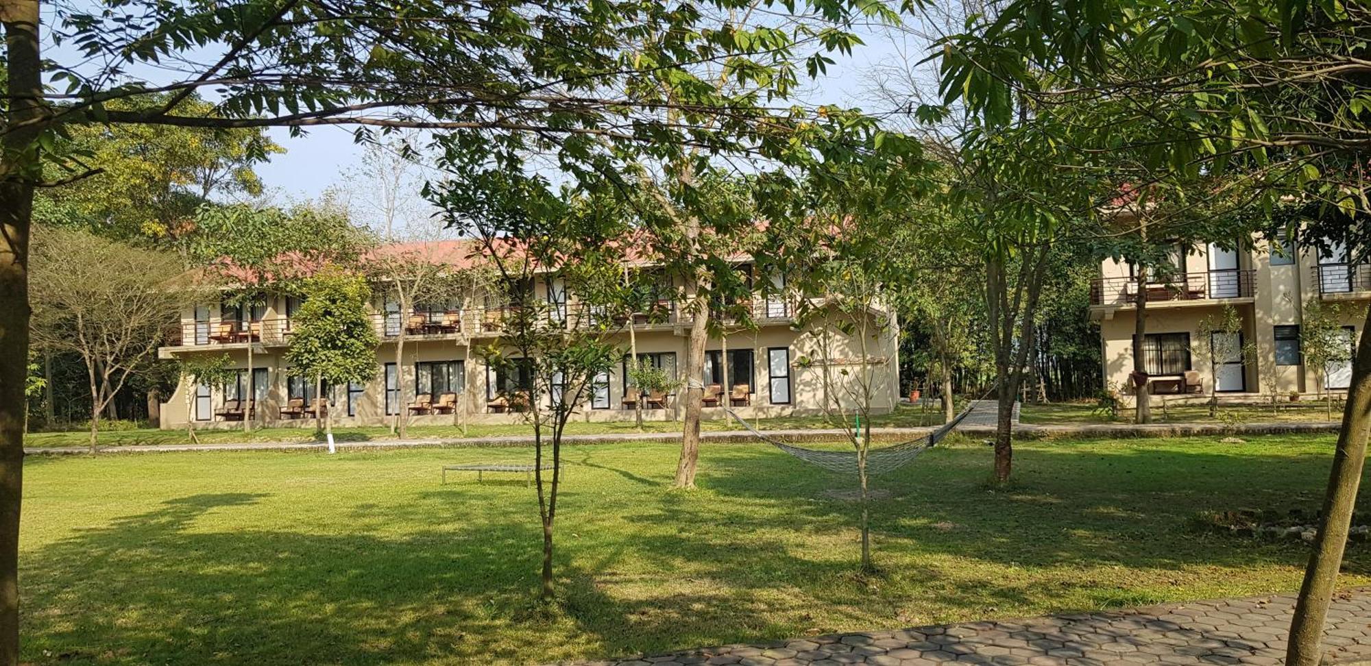 Lumbini Buddha Garden Resort Bagian luar foto
