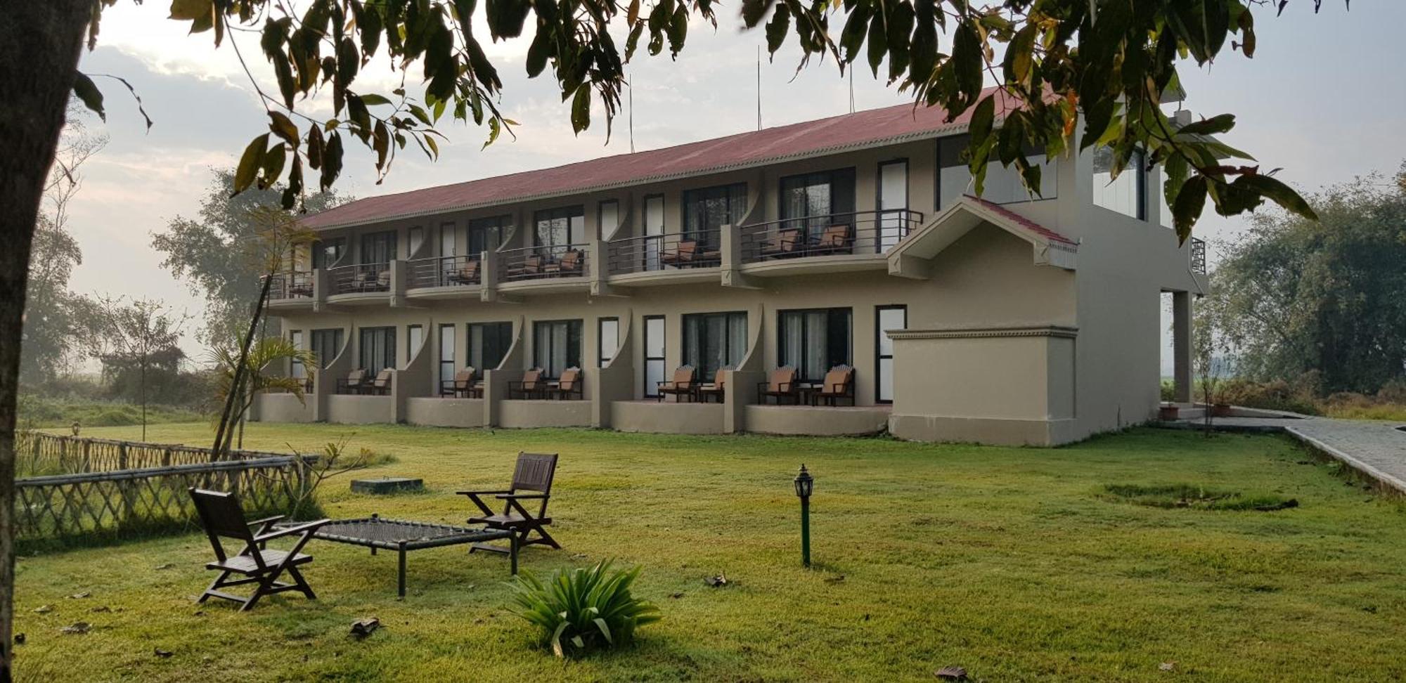 Lumbini Buddha Garden Resort Bagian luar foto