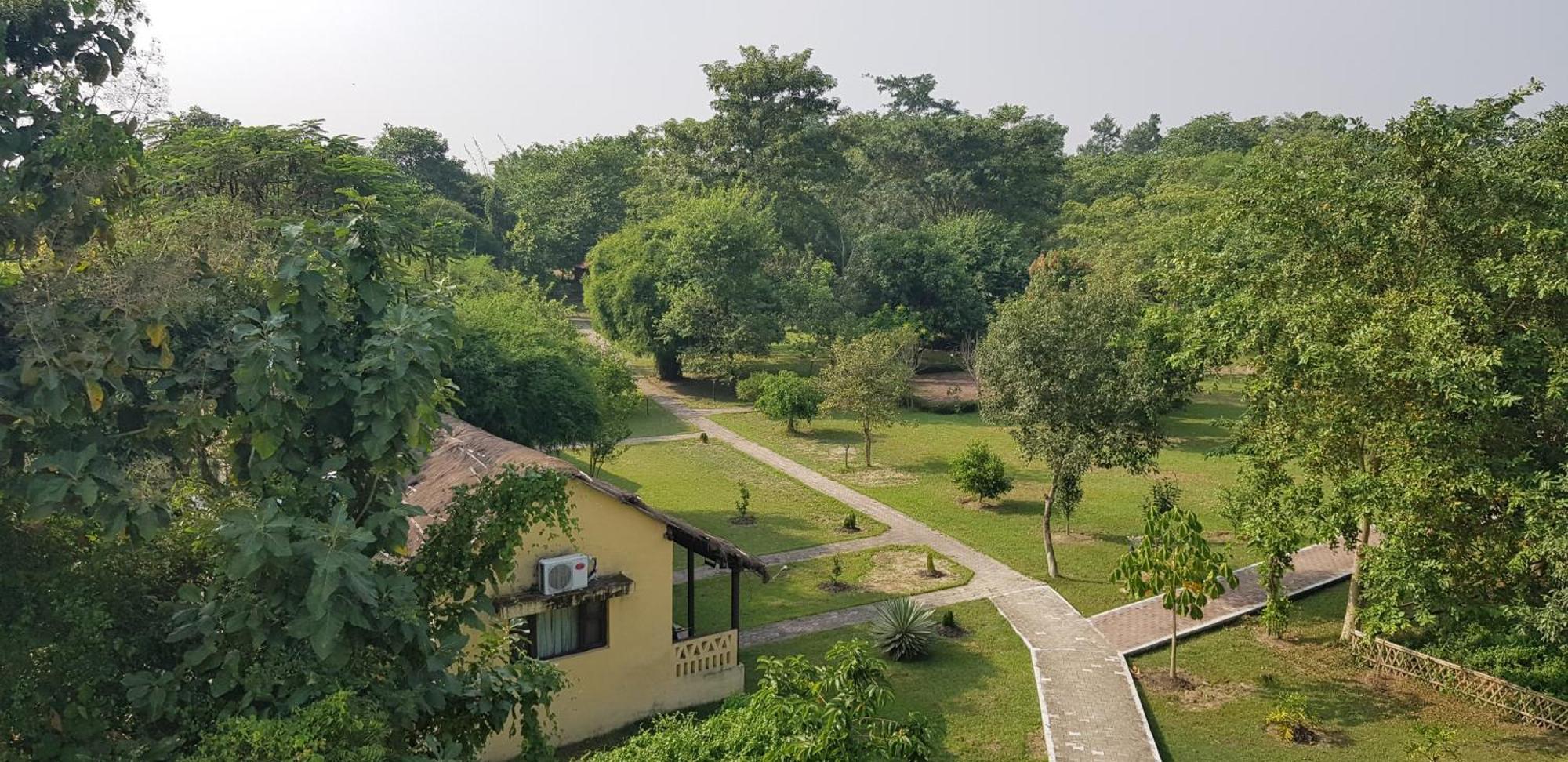 Lumbini Buddha Garden Resort Bagian luar foto