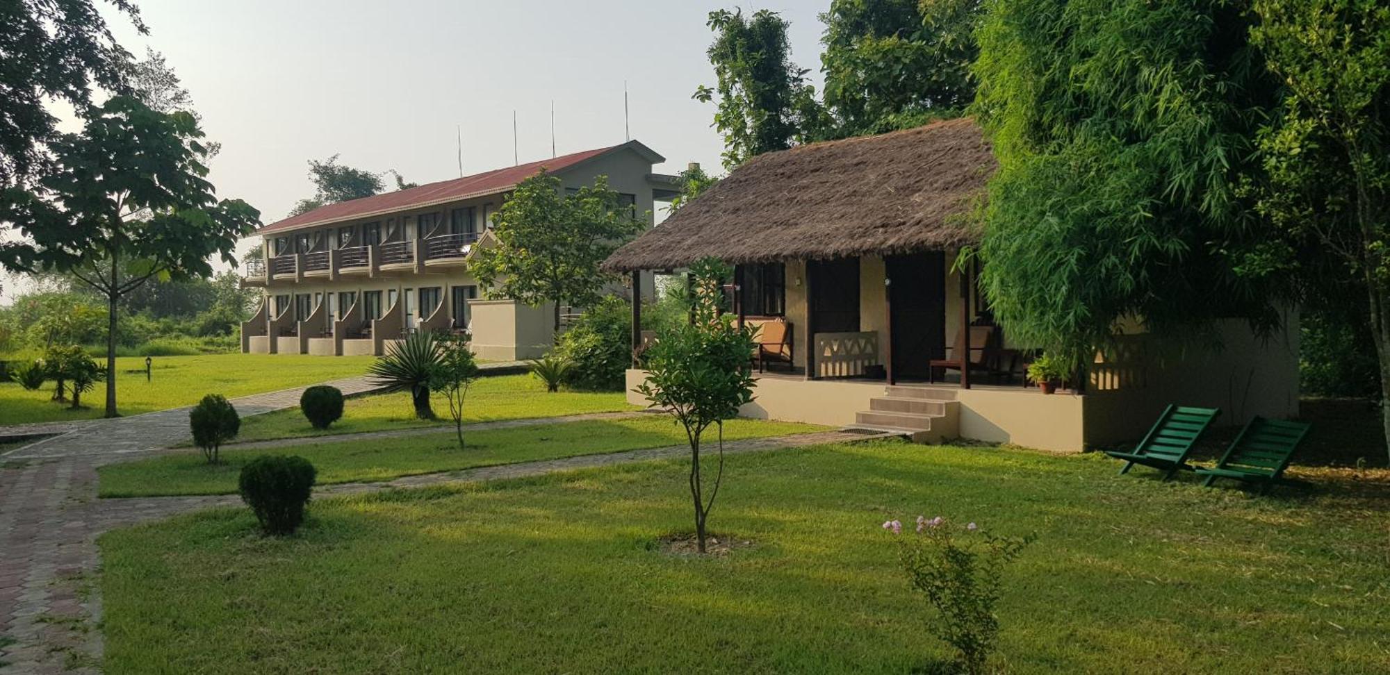 Lumbini Buddha Garden Resort Bagian luar foto